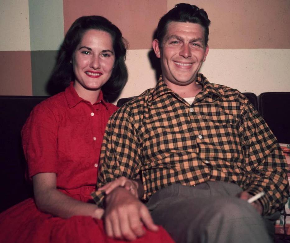 Barbara Griffith and Andy Griffith